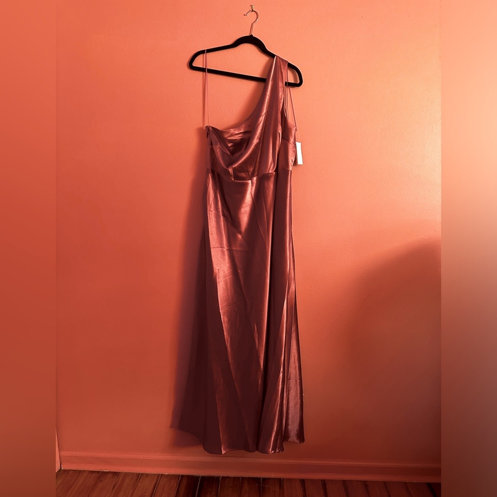 Birdy Grey Kira Dress - Shiny Terracotta